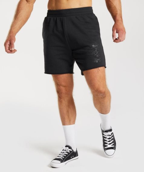 Men's Gymshark Legacy Shorts Black | CA 7018AN